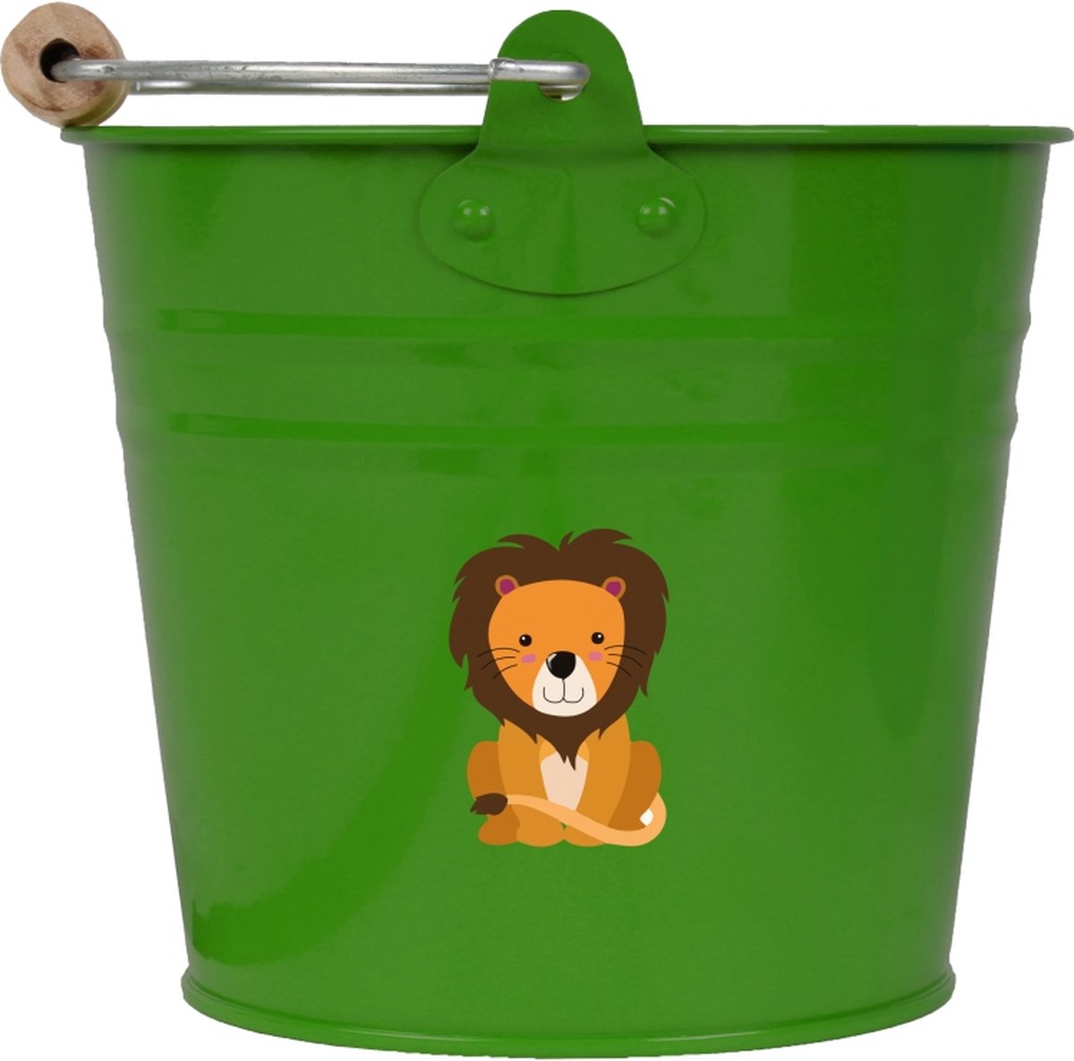 Goedkoopste Talen Tools - Emmer - Metaal - Kinderen - Leeuw