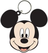 Sleutelhanger - Disney Mickey Mouse - rubber - metalen ring