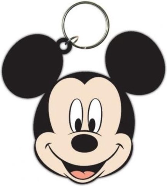 Sleutelhanger - Disney Mickey Mouse - rubber - metalen ring | Games |  bol.com