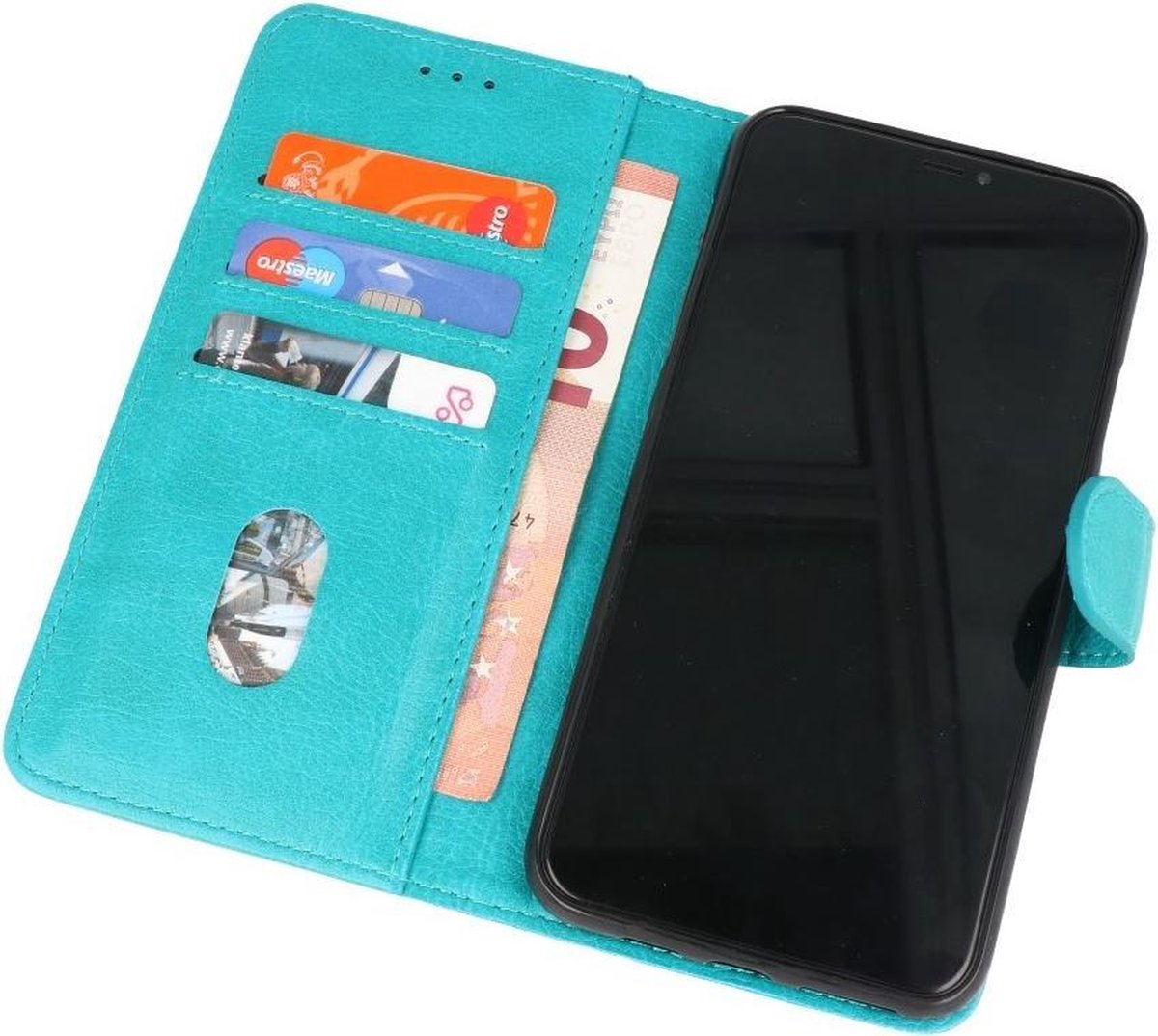 Samsung Galaxy S21 FE Wallet - Bookstyle - Hoesje - Bookcase -Diverse kleuren - Met pasjeshouder