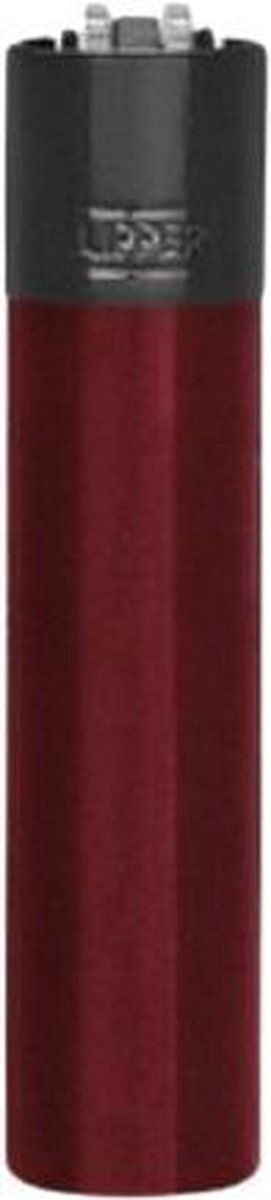 Goedkoopste Metalen Clipper aansteker - vuursteenaansteker Lava Black-Red
