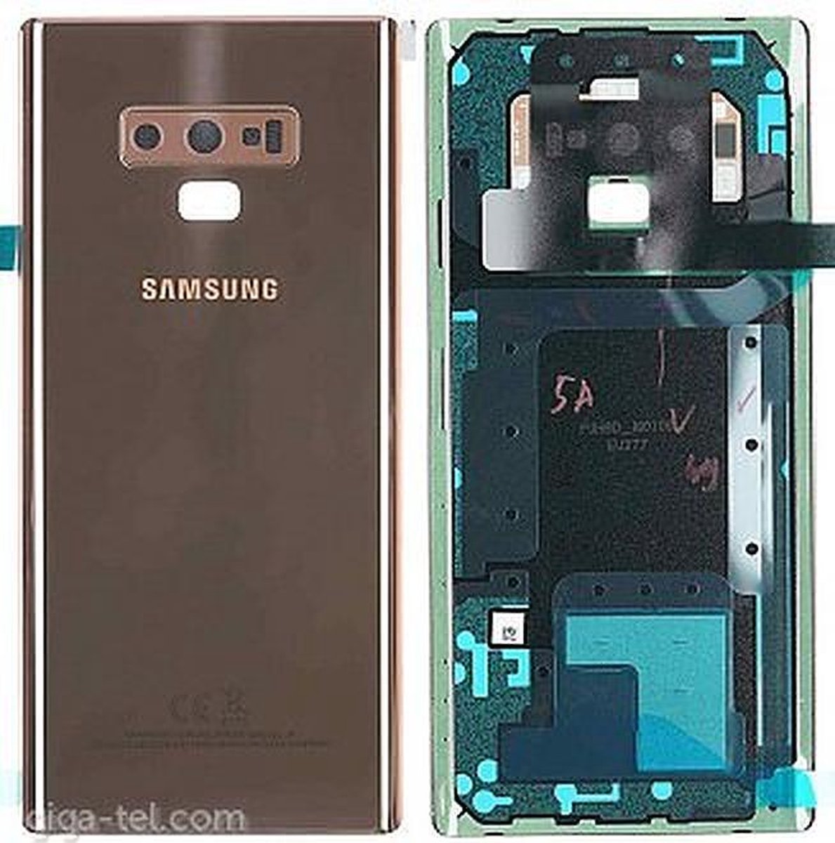 Samsung Galaxy Note 9 N960F - battery cover / back cover/ achterkant - goud