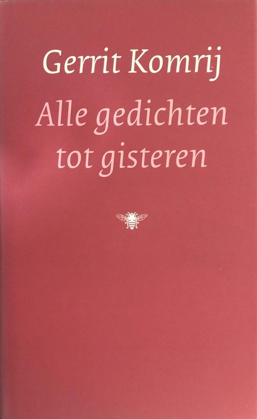 Cover van het boek 'Alle gedichten tot gisteren' van Gerrit Komrij