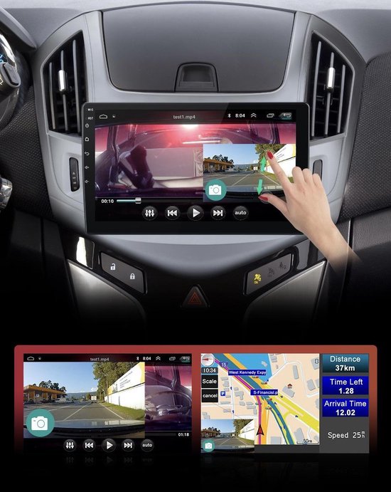 Chevrolet Cruze 20132014 Android 10 navigatie Bluetooth USB WiFi 2