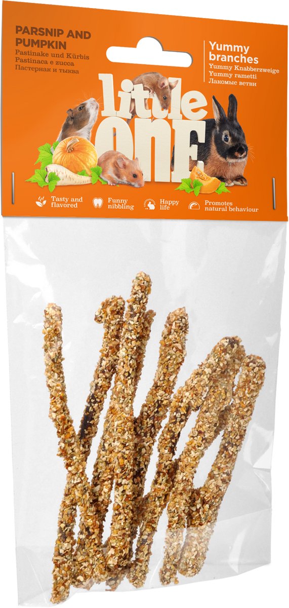 Little One Yummy knaaghout met pastinaak en pompoen 35 gram