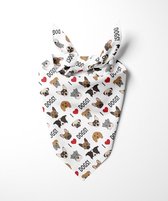 Bandana I Love Dogs (L)