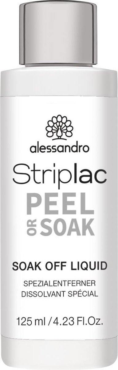 Goedkoopste Alessandro Striplac Peel or Soak Soak Off Liquid Nagellak remover 125 ml