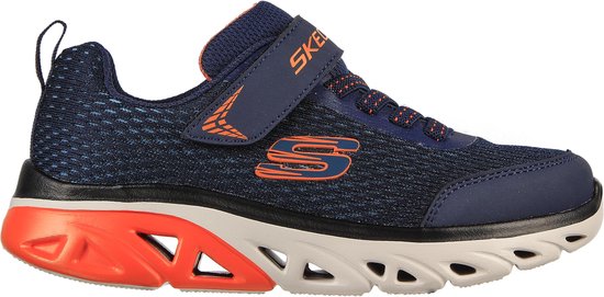 Brawl Pijnboom Reciteren Skechers Glide-Step Sport Jongens Sneakers - Navy/Orange - Maat 31 | bol.com