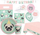 Amscan Feestset Hello Pets Junior Papier 60-delig