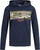 JACK&JONES JUNIOR JJSOLDIER SWEAT HOOD JR Jongens Trui - Maat 176