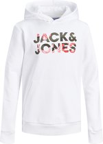 JACK&JONES JUNIOR JJSOLDIER LOGO SWEAT HOOD JR Jongens Trui - Maat 140