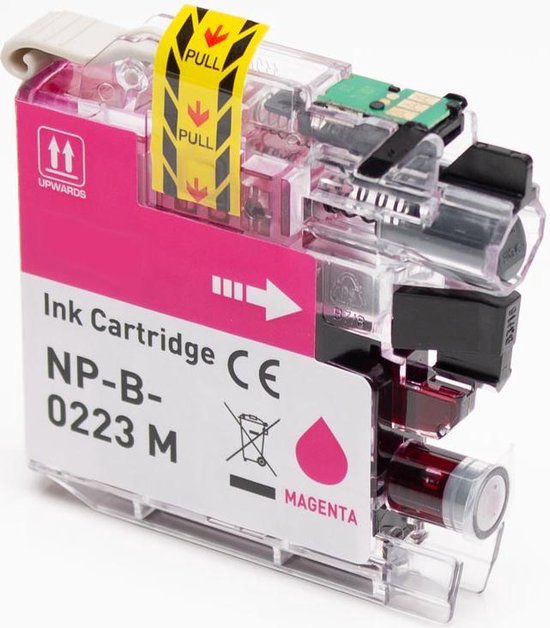 Cartuccia Inka Doo Magenta Compatibile Brother LC223 M | 12 Ml Per Stampanti MFC-J E DCP-J