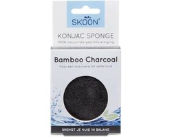 Skoon Konjac Sponge Bamboo Charcoal
