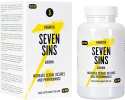 Seven Sins - Grown - Penisvergroting - 60 tabletten
