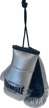 Rumble Mini Carhanger Bokshandschoen Zilver-Zwart Mini bokshandschoenen