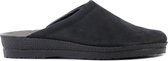 Rohde Mannen Nubuck    Harde zool  Pantoffels / open Sloffen - 2762 - Zwart - Maat 47
