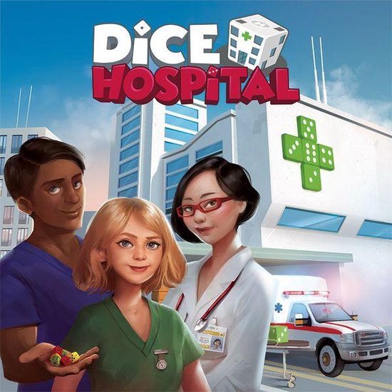 Boek: Dice Hospital, geschreven door Alley Cat Games