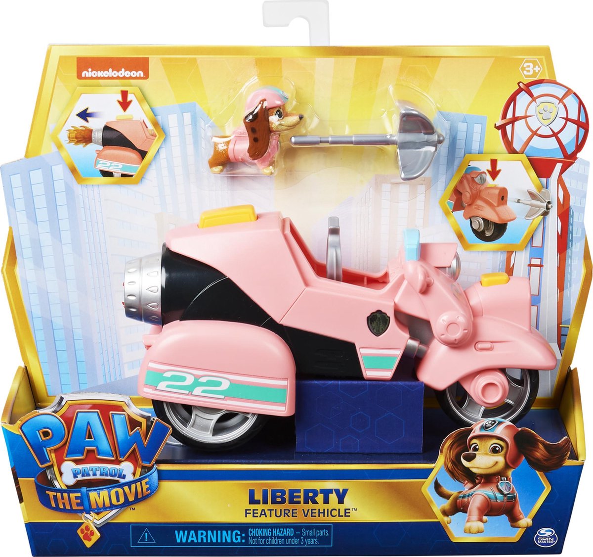 PAW Patrol De Film - Liberty's Scooter - Speelgoedauto - PAW Patrol