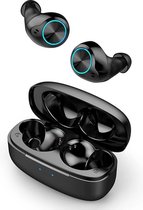 MIFA X5 True Wireless Mini Earbuds [Black] – Bluetooth 5.0 – Stereo Sound – Noise Cancelling – 24 uur Speeltijd – Draadloze Oordopjes – Geschikt voor Apple, Android en Windows