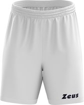 Korte broek/Short/Bermuda Zeus Cross, kleur Wit , maat 140-146 (2XS)