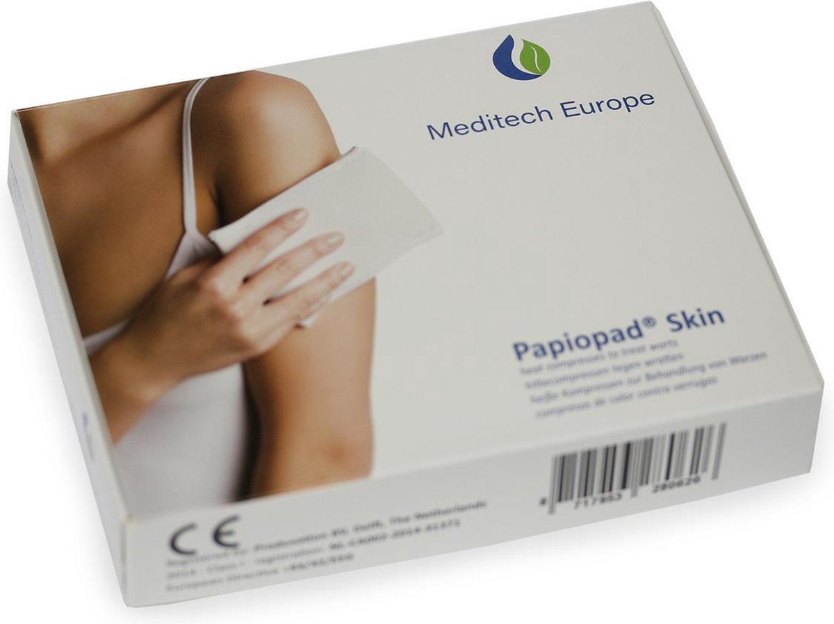 Goedkoopste Meditech Europe - Papiopad Skin - Wratten verwijderen zonder pijn zonder pijn
