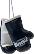 Rumble Mini Carhanger Bokshandschoen Zwart-Wit Mini bokshandschoenen