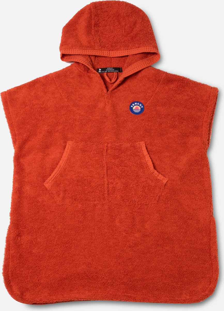 Ponchy - Marrom Velho - Kinder Strandponcho - Middel - Badponcho