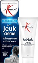 Lucovitaal Anti-Jeuk Crème - Volwassenen & Kinderen - Voor Geïrriteerde, Droge & Jeukende Huid - 50 ml - 1 stuk ✅