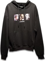 "LEGEND" HOODIE M zwart