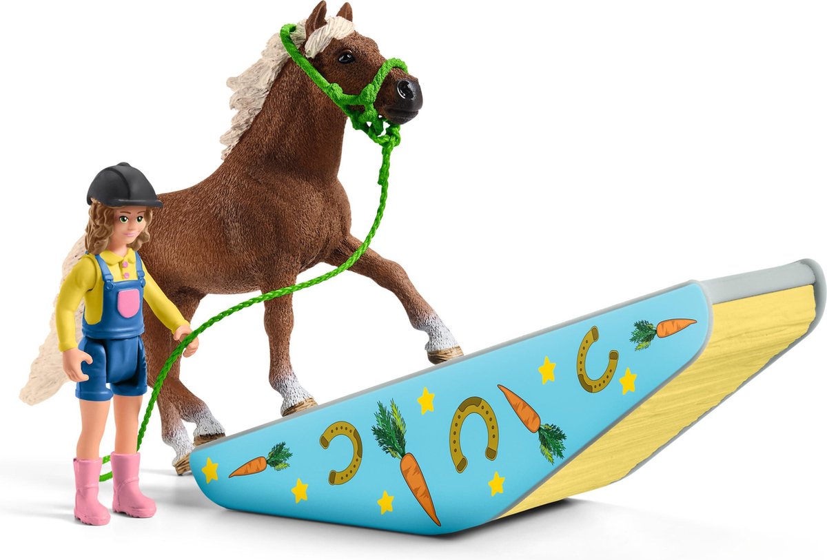 schleich FARM WORLD Speelfigurenset - Paarden Trainingskamp - Kinderspeelgoed voor Jongens en Meisjes - 3 tot 8 jaar - 41 Onderdelen - 42481 — afbeelding 5