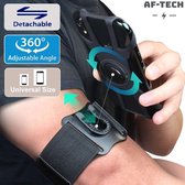 AF-Tech - Hardloop telefoonhouder - hardloop armband telefoon - Universeel - 360 Graden - Met Sleutelzakje