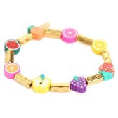 Armband tutti frutti gold