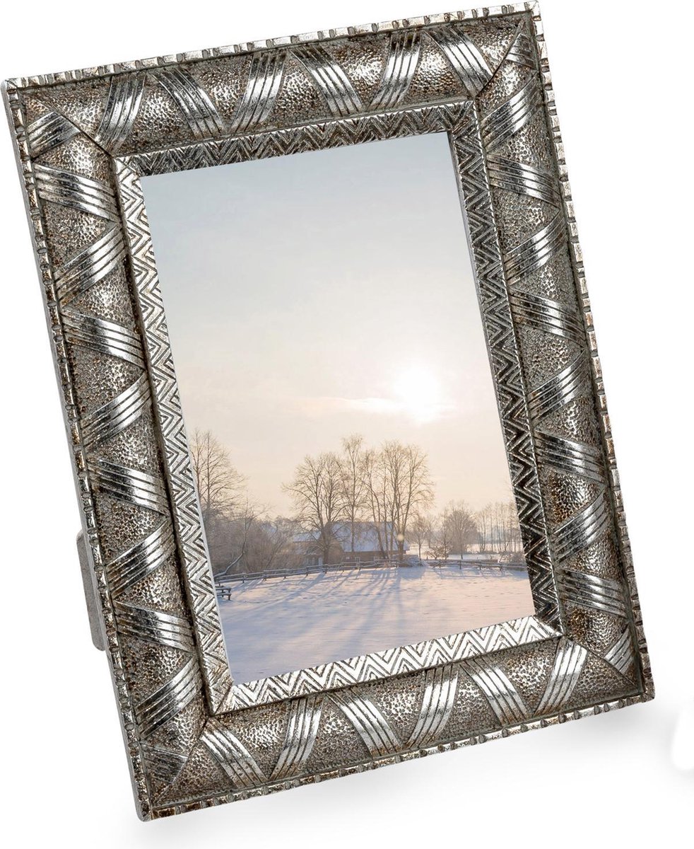 Fotolijst - Hout - AL - Zilver - 13 x 18 cm