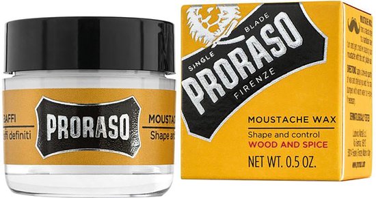 Proraso Single Blade snorrenwax Wood & Spice 15ml