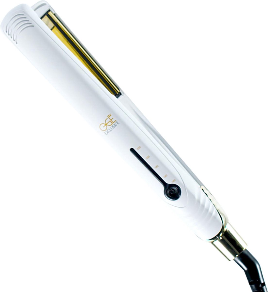 Ogé exclusive Hair Straightener One Touch Stripes wit/goud- stijltang |  bol.com