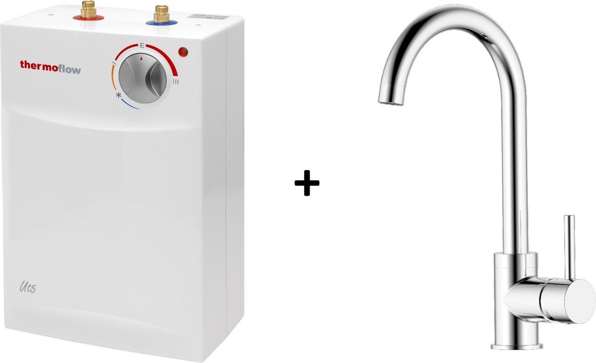 Fahrenheit Betreffende les Close in keukenboiler 5 liter - met lage druk kraan - energielabel A - max  temperatuur... | bol.com