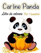 Panda carino Libro da colorare per bambini