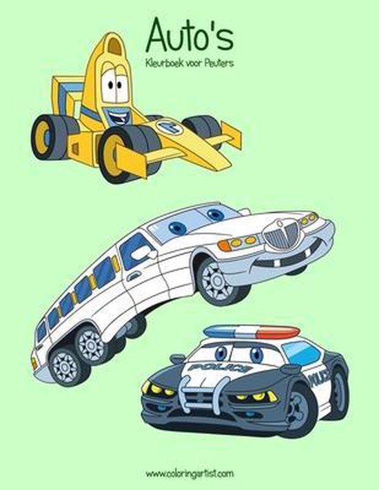 Foto: Auto s kleurboek voor peuters 1