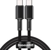 Baseus 100W USB-C Black Edition 1m gewoven
