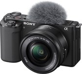 Sony α ZV-E10L, 24,2 MP, 6000 x 4000 pixels, CMOS, 4K Ultra HD, Écran tactile, Noir