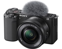 Sony Vlogcamera ZV-E10 - Compact systeemcamera - + E 16-50mm f/3.5-5.6 OSS-lens