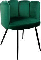 Pole To Pole Highfive Chair - Emerald Green - Eetkamerstoel