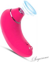 Sexperience luchtdruk vibrator - 9 krachtige standen - geluiddempend - 100% waterproef - usb oplaadbaar