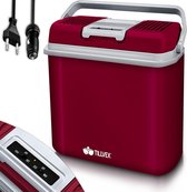 Tillvex- Koelbox, coolbox, 24 liter, rood