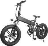 Elektrische Fiets - Elektrische Fatbike - 500W 20 " - 4.0 Fat tire Motor 48V 10A - Elektrische Mountainbike - Vouwfiets - Lithiumbatterij 7 snelheden