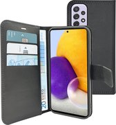 MyLabel hoesje - Walletcase - Zwart - Samsung Galaxy A72