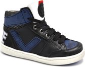 Shoesme UR21W047 zwart blauw jongens schoen