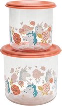 Sugarbooger - Lunch Snack Containers Large - Unicorn