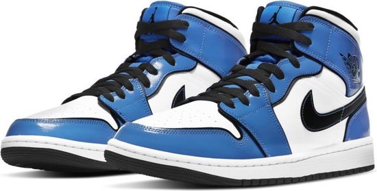 signal blue air jordans