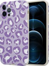 ShieldCase Purple Panther geschikt voor Apple iPhone 12 / 12 Pro hoesje